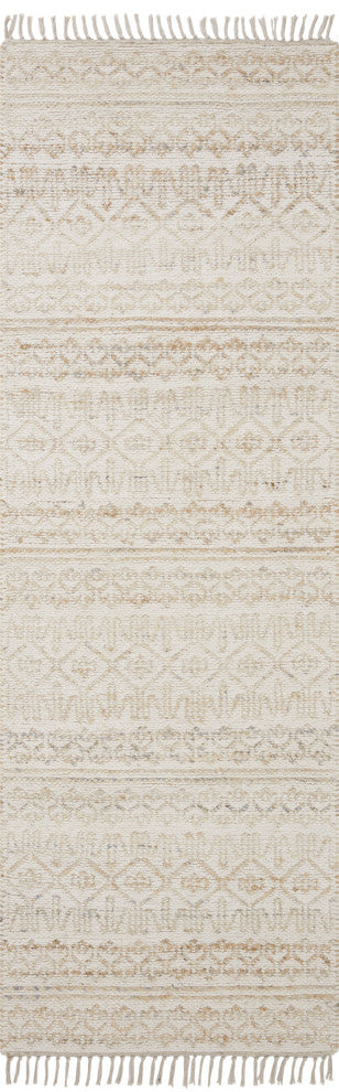 Angela Rose x Loloi Rivers Sand / Ivory 3'-6" x 5'-6" Accent Rug