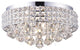Aello 4-Light Crystal Flush Mount, Chrome