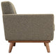 Modern Oatmeal Engage Sofa Loveseat and Armchair, 3-Piece Set