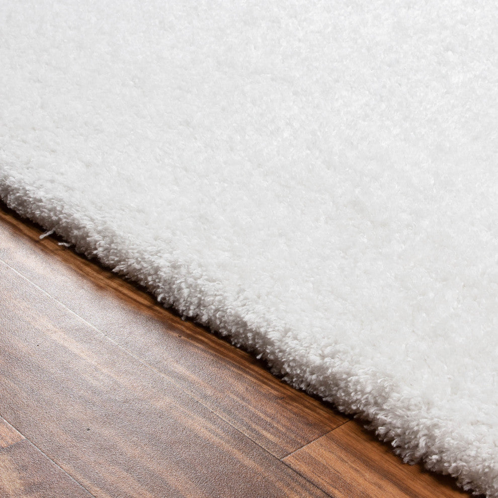 Hygee Cloud Shag Rug - White - 5' X 7'