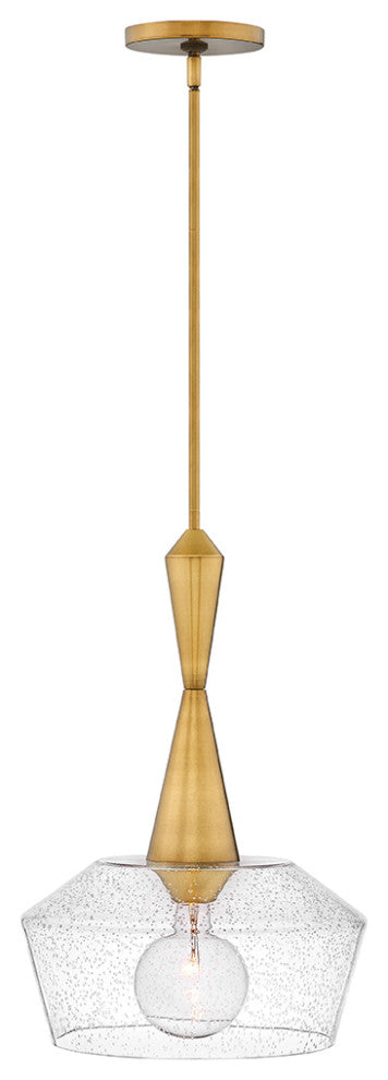 Hinkley Bette Medium Pendant, Heritage Brass