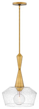 Hinkley Bette Medium Pendant, Heritage Brass