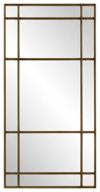 Uttermost Spurgeon Gold Window Mirror