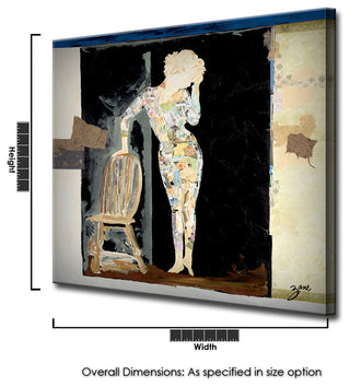 Deep in Thought, Canvas Wall Art, 20"x20"