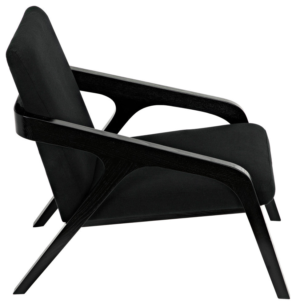 Lamar Chair, Charcoal Black