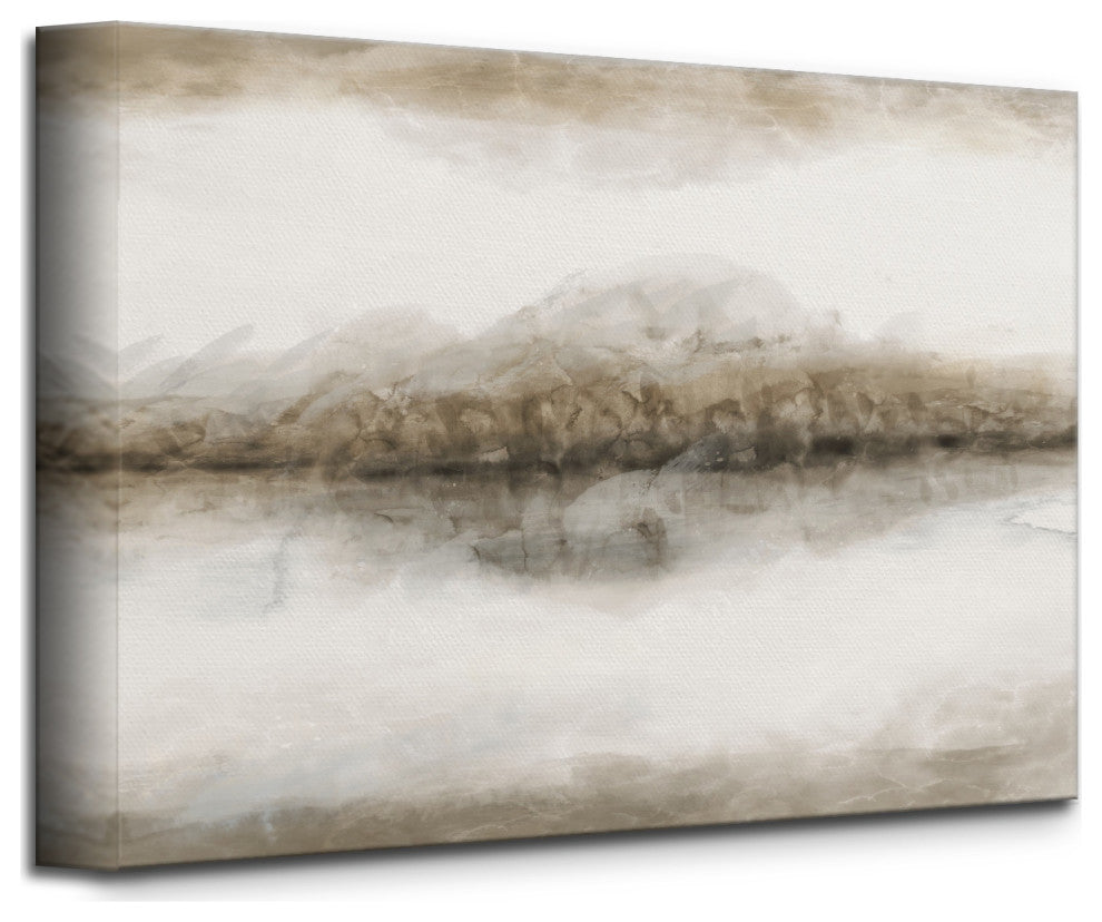 Abstract Neutral CXLIII' Canvas Wall Art by ChiChi Decor, 16"x20"
