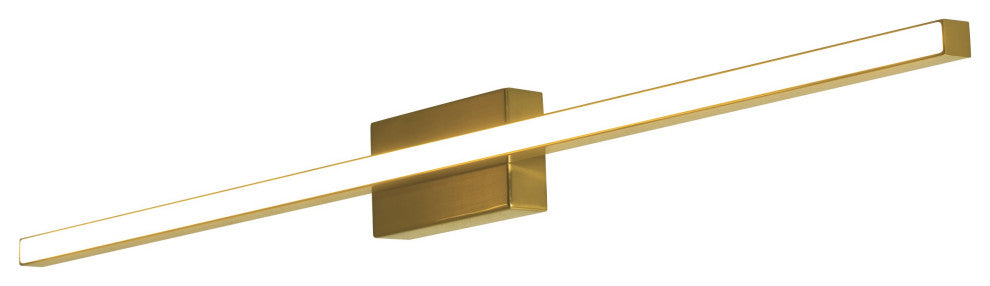 Barlow 24" LED Vanity, 3000K 20W 120V, Satin Brass
