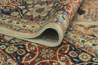 Pak-Persian Talitha Beige/Navy Rug, 9'1x11'9