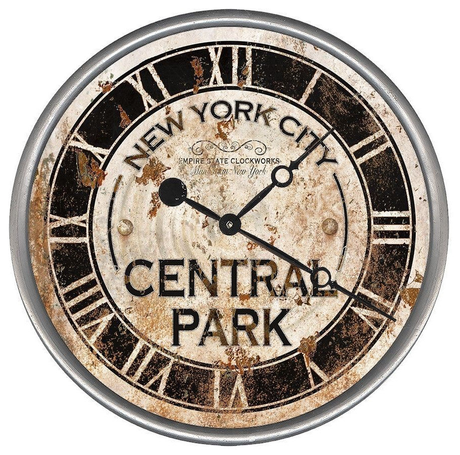15" Vintage NYC Central Park Wall Clock