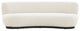 Safavieh Couture Stevie Boucle Curved Back Sofa, Ivory