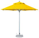 10' Yellow Polyester Round Market Patio Umbrella