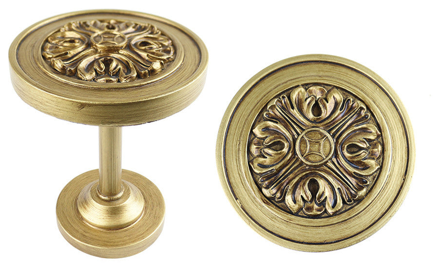 Urbanest Set of 2 Hamlin Drapery Medallion Holdback, Renaissance Gold
