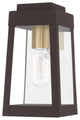 Livex Lighting Bronze 1-Light Outdoor Wall Lantern