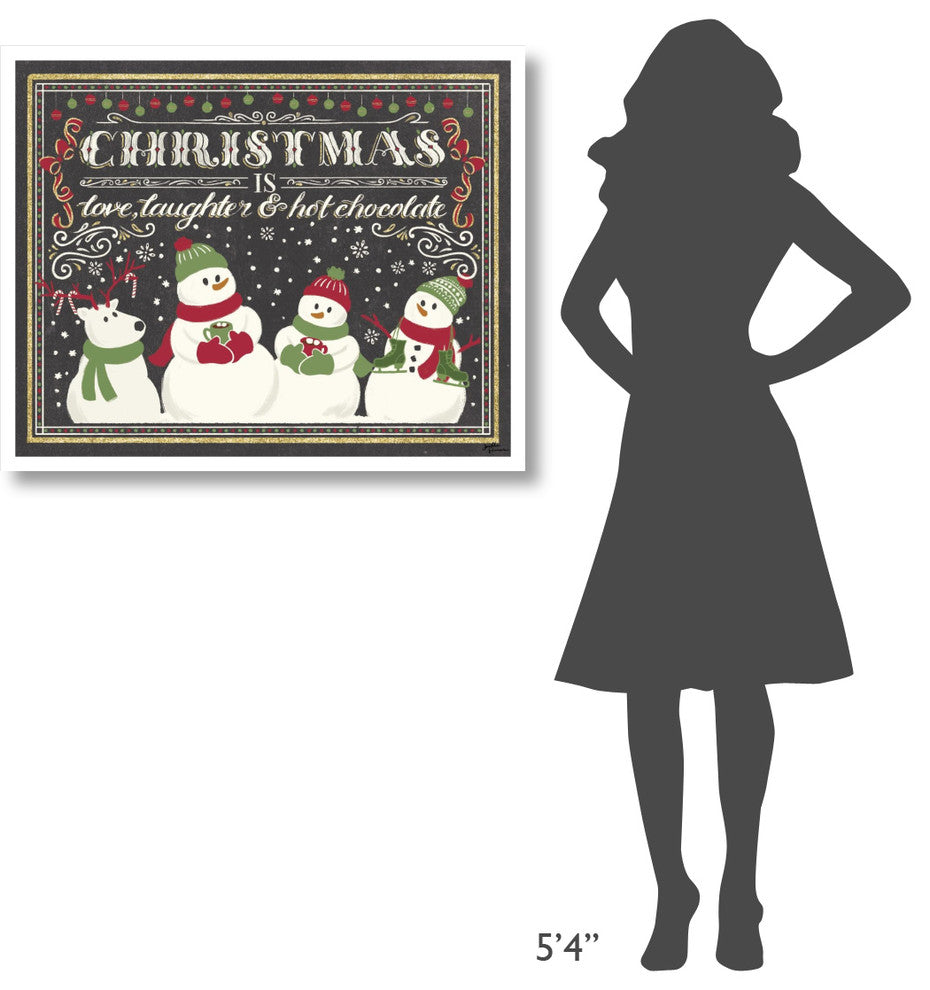 "Winter Wonderland V" Digital Paper Print by Janelle Penner, 37"x30"