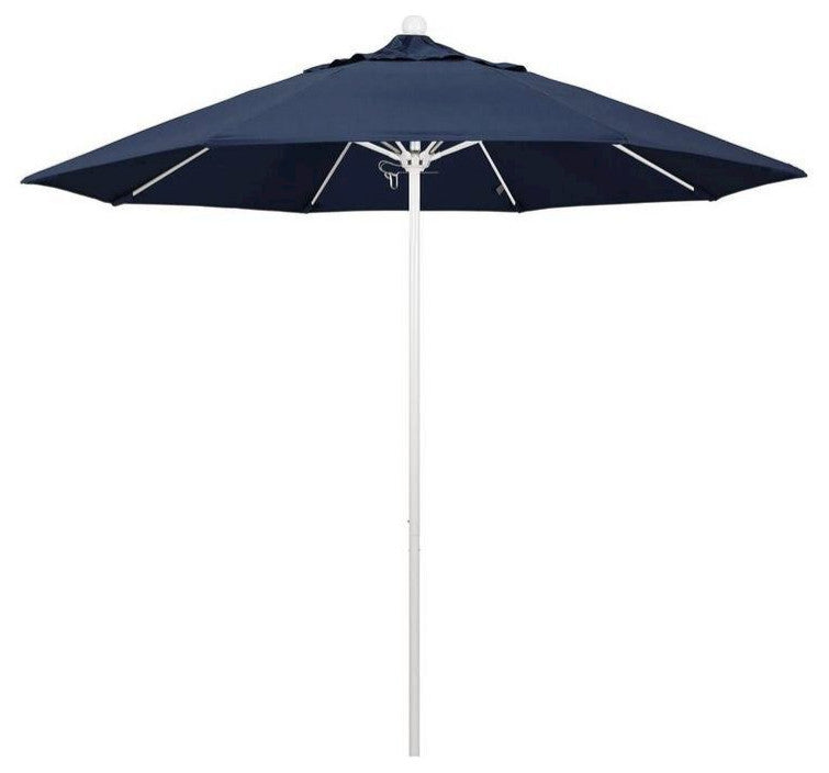 9' Venture Series Patio Umbrella With Sunbrella 1A Spectrum Indigo Fabric