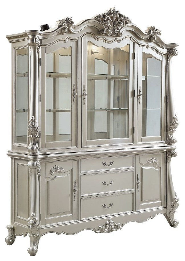 ACME Bently Hutch and Buffet, Champagne Finish