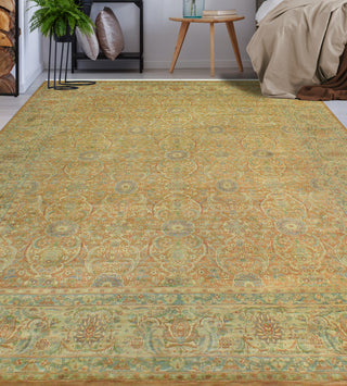 Pak-Persian Culbart Gold/Beige Rug, 8'0x10'0