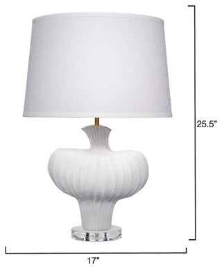 Colette Ceramic Table Lamp With Polyester Shade