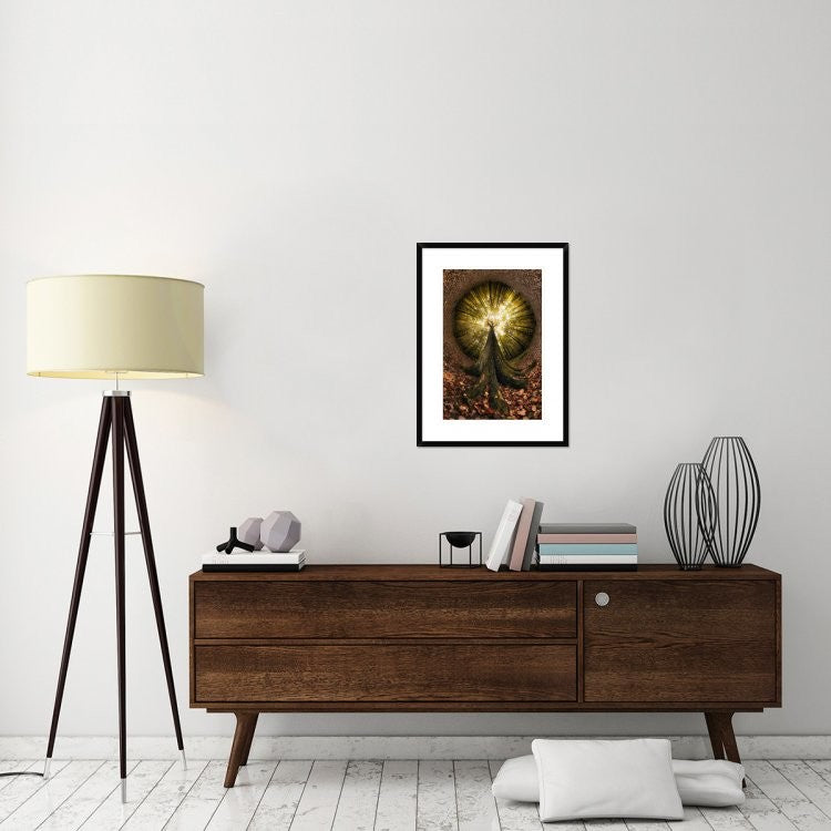 "Four Centuries High" Framed Digital Print by Francois Casanova, 22x30"