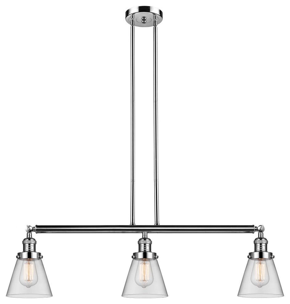 Innovations Lighting 213-Pn-G62-Led 3 Light Dimmable Led Island Light