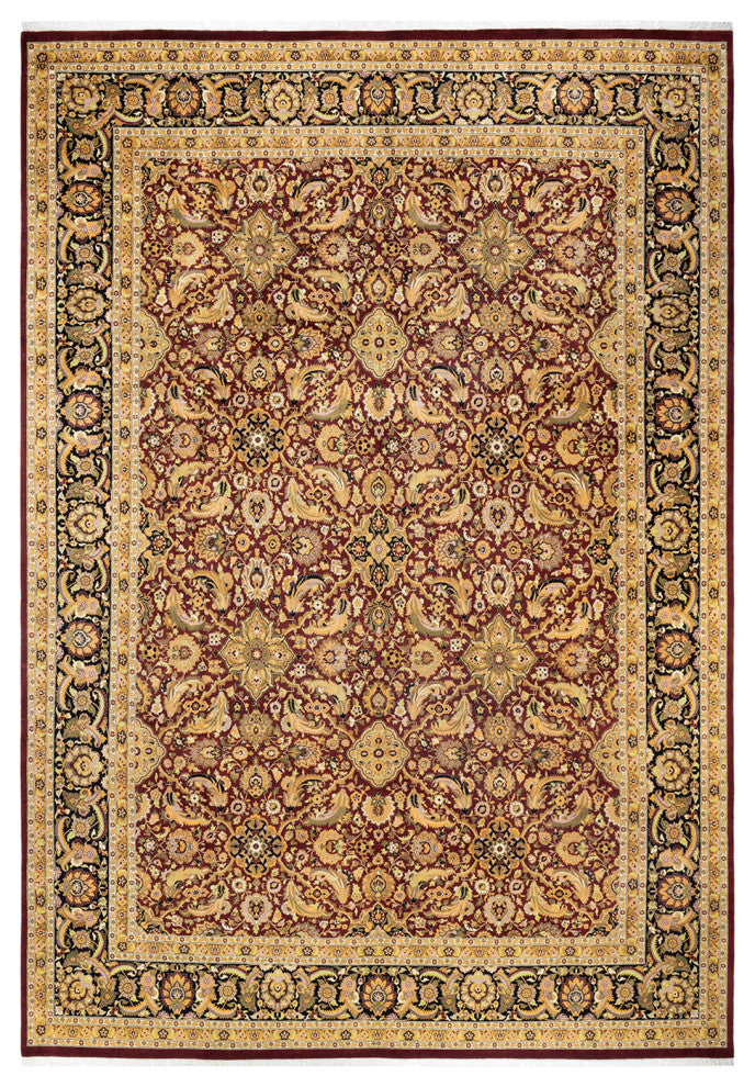 Mogul, One-of-a-Kind Hand-Knotted Area Rug Red, 10' 1" x 13' 9"