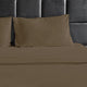 Bluff City Bedding, 1800 Thread Count 4-Piece Set, Taupe, Queen