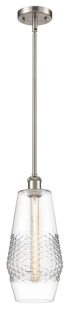 Innovations 516-1S-SN-G682-7-LED 1 Light Mini Pendant, Brushed Satin Nickel
