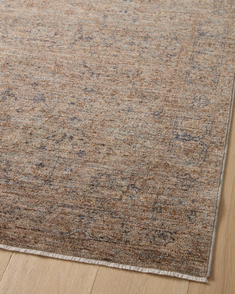 Angela Rose x Loloi Blake Taupe / Blue 11'-6" x 15'-7" Area Rug
