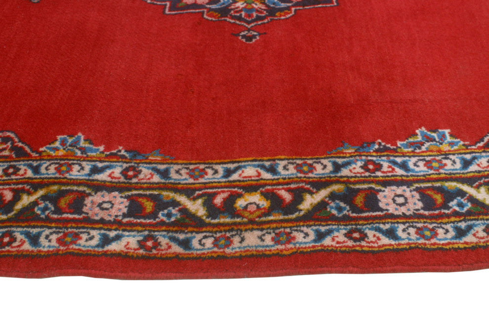 Fine Vintage Distressed Alfonso Rust/Charcoal Rug, 3'5x4'10