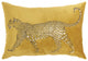 Bold Golden Leopard Lumbar Pillow