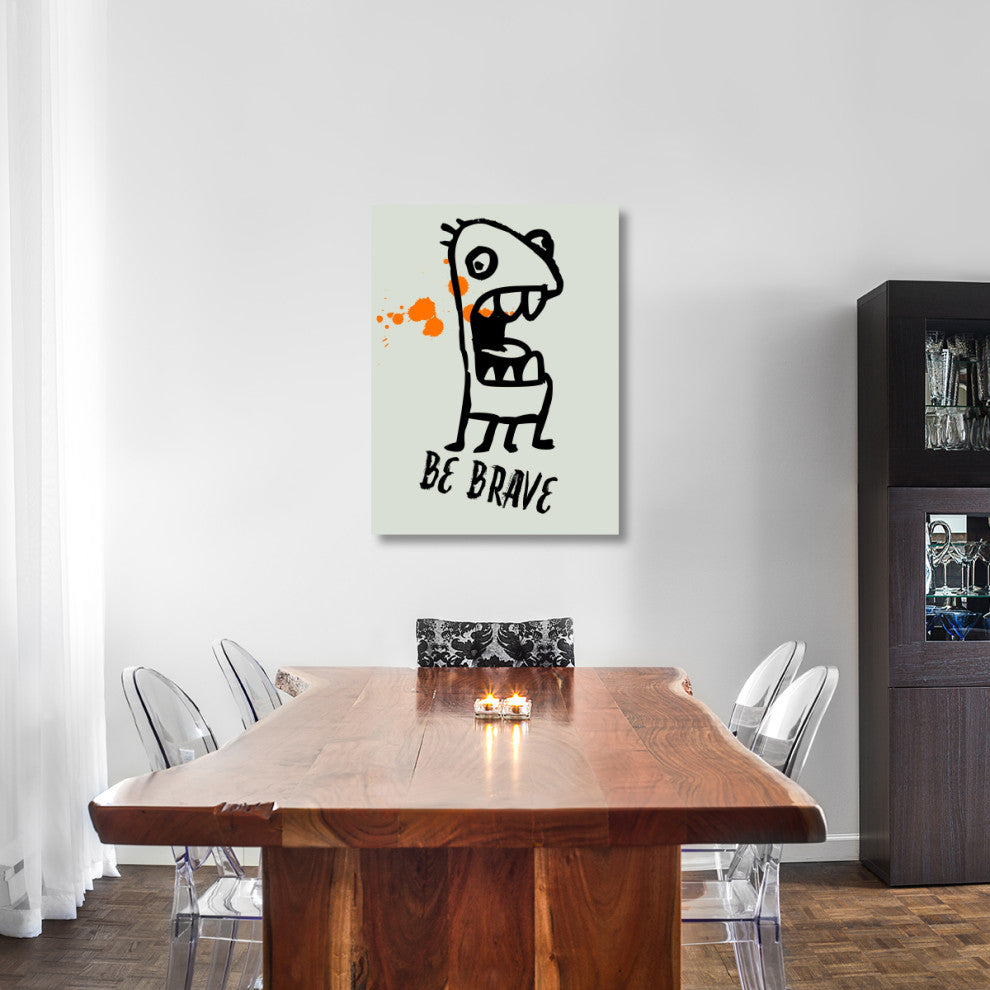 "Be Brave Poster 1" Fine Art Print