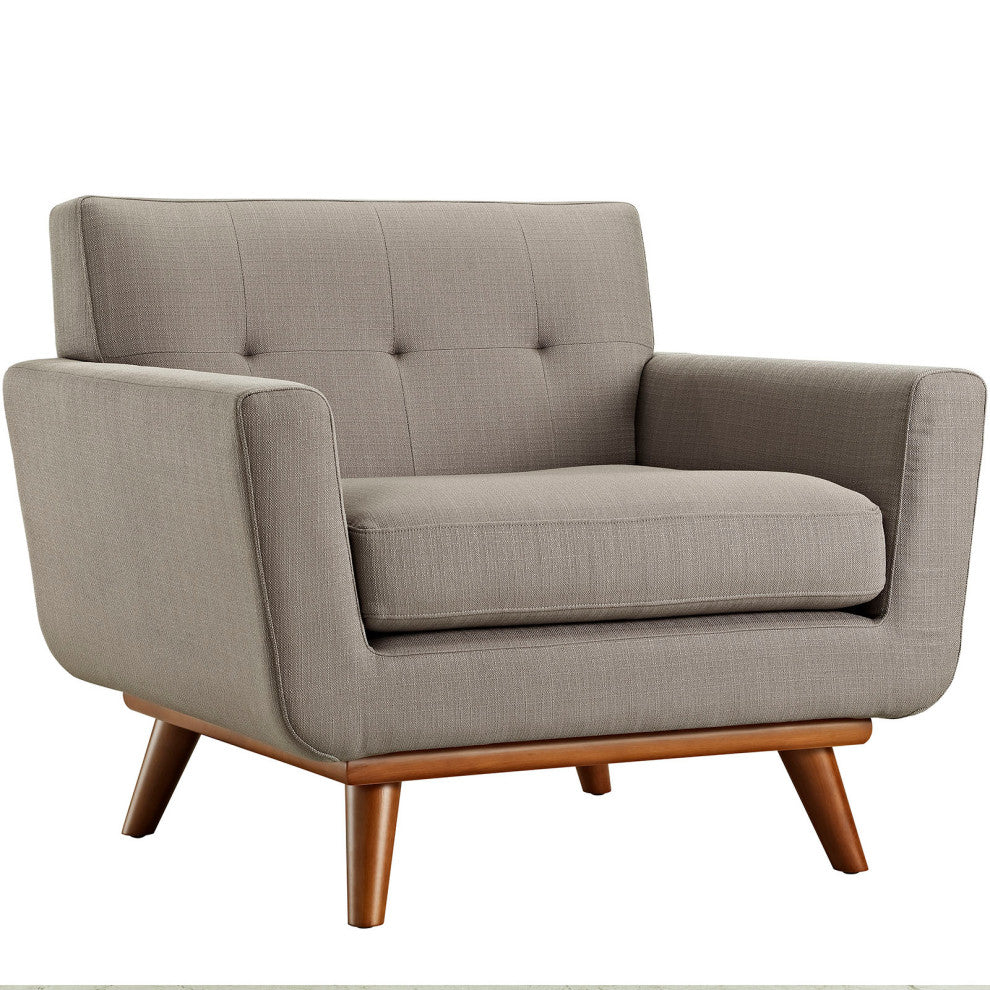 Modern Granite Engage Upholstered Armchair