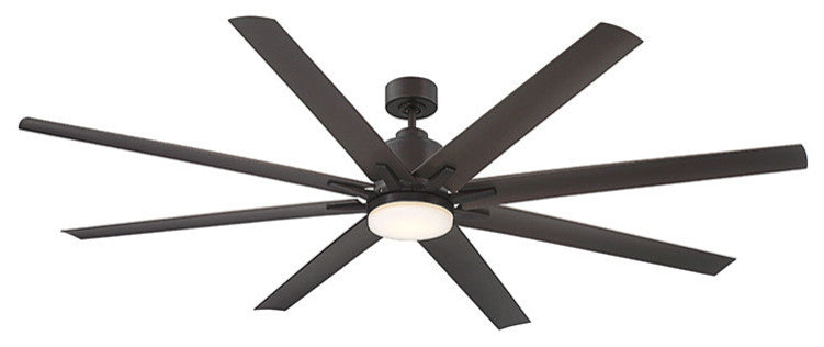 Bluffton 8-Blade Ceiling Fan, English Bronze, 72", English Bronze