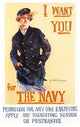 I Want You For the Navy - Canvas Poster 20" x 30"