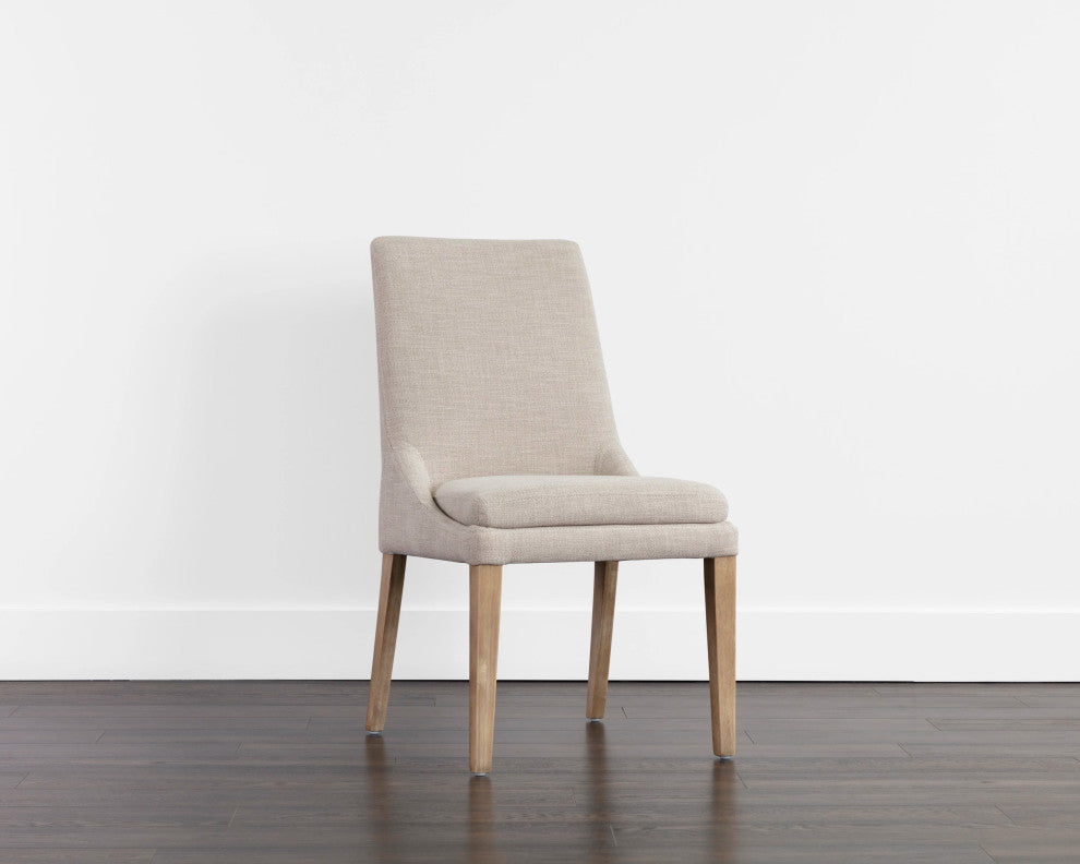 Rosine Dining Chair, Effie Flax, Set of 2