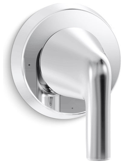 Taper by Bjarke Ingels Volume Control Trim, Lever, Polished Chrome