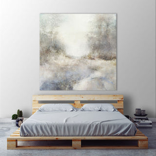 "Forest Night I" Fine Art Giant Canvas Print, 54"x54"
