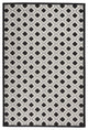 6 x 9 Black White Gray Indoor Outdoor Area Rug