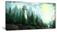 "Landscape With River and Trees" Canvas Print