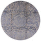 Ahgly Company Indoor Round Mid-Century Modern Area Rugs, 4' Round
