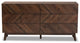 Hugo Mid-Century Dresser, Walnut Brown