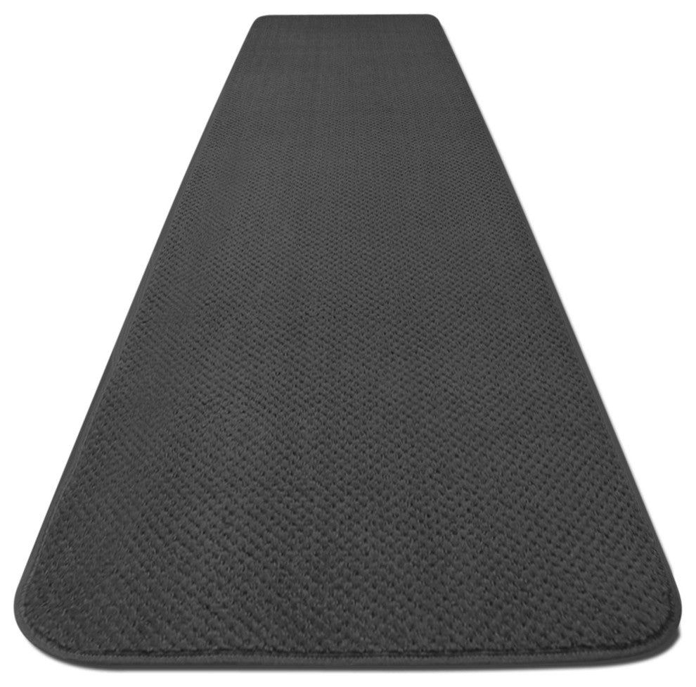 Skid-Resistant Carpet Runner Gray, 48"x18'