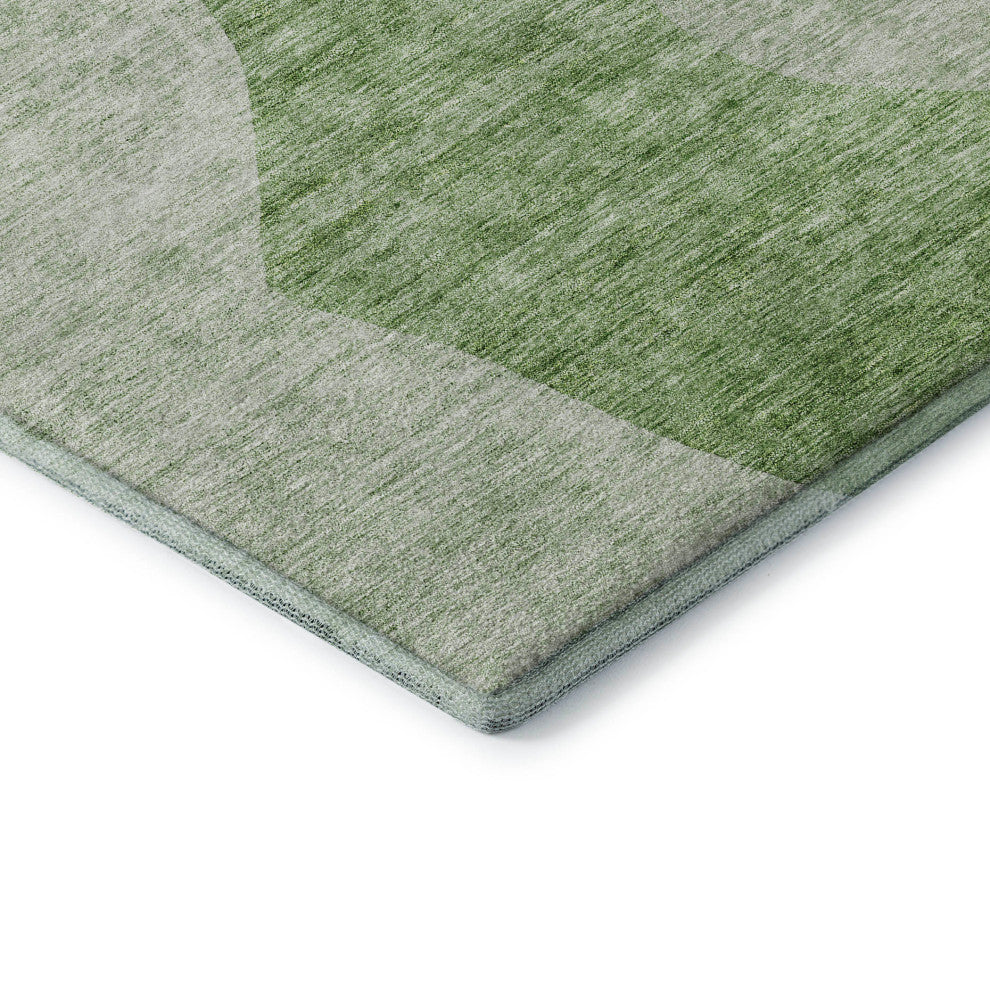 Premium Machine Washable Mayfield AMF665 Aloe 5' x 7'6" Rug
