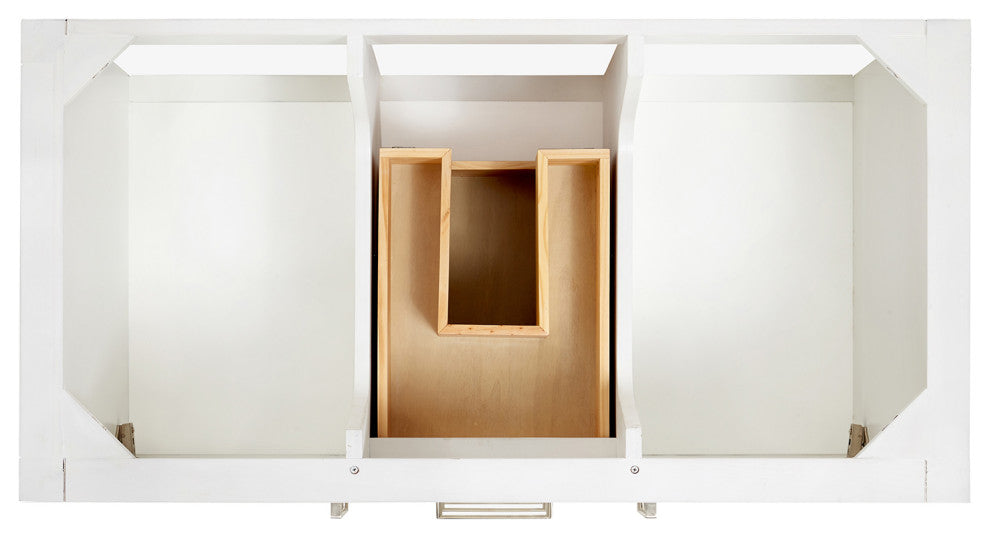 Ariel Bayhill 42" Single Oval Sink Bathroom Vanity, Carrara Quartz