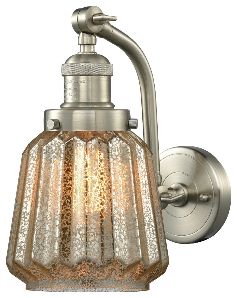 INNOVATIONS LIGHTING 515-1W-SN-G146 Chatham 1 Light Sconce