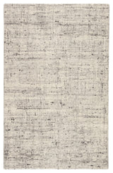 Jaipur Living Macklin Handmade Solid Ivory/Light Gray Area Rug, 5'x8'