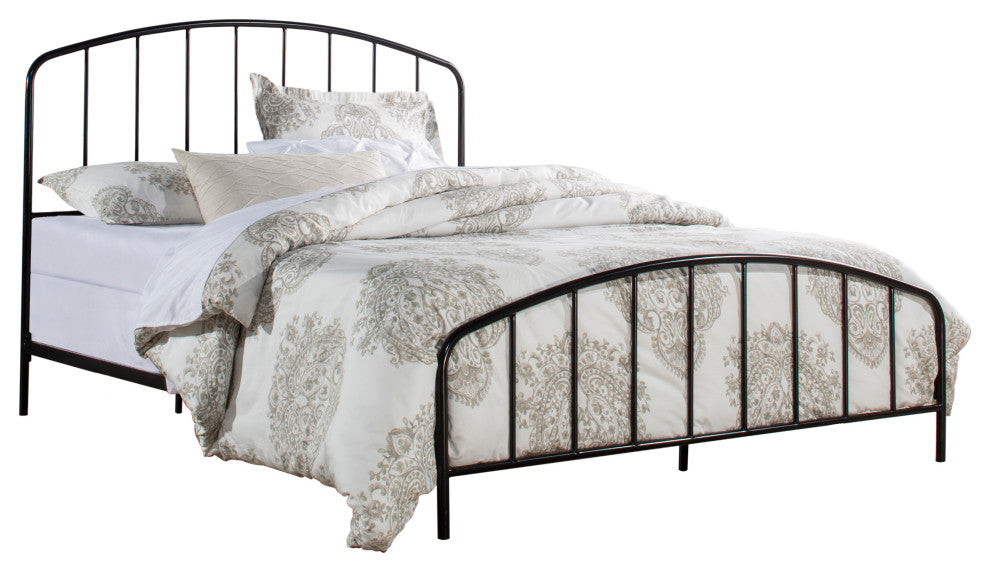 Hillsdale Furniture Tolland Metal Full Bed, Satin Black