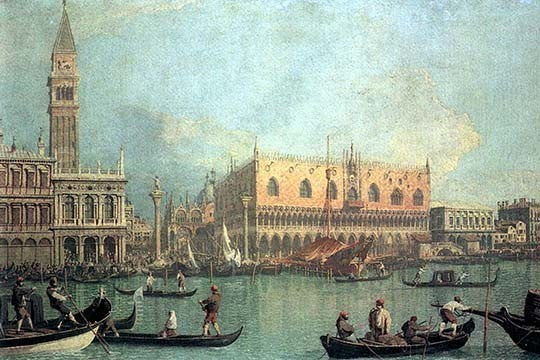 Palazzo Ducale - Fine Art Giclee Print 24" x 36"
