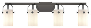 Pilaster 4 34.875" Bath Vanity-Light Matte Black
