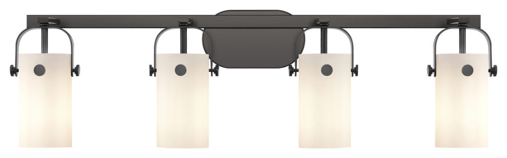 Pilaster 4 34.875" Bath Vanity-Light Matte Black